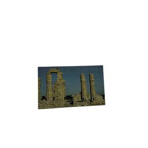 Vintage Postcard Soleb Temple Egypt Sudan Ruins u